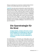 Buchcover und Innenansicht für das Buch: Mehr Geld für Eltern