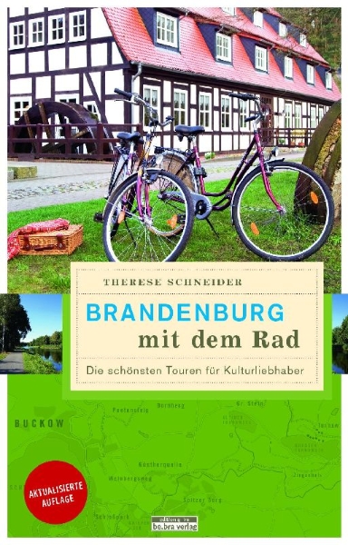 Buchcover und Innenansicht für das Buch: Brandenburg mit dem Rad