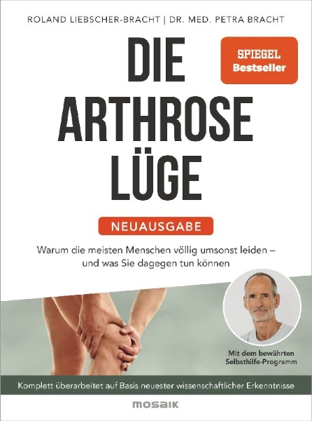 Buchcover und Innenansicht für das Buch: Die Arthrose-Lüge - Neuausgabe