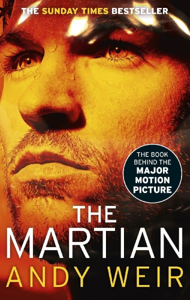 Buchcover und Innenansicht für das Buch: The Martian