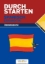 Buchcover und Innenansicht für das Buch: Durchstarten Spanisch Grammatik: Übungsbuch
