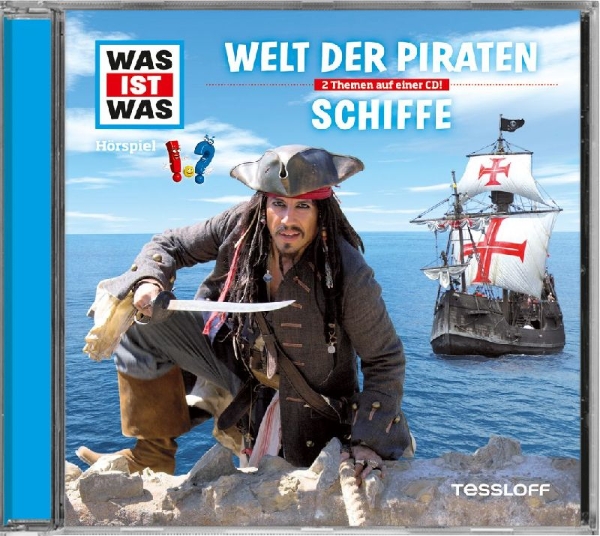 Buchcover und Innenansicht für das Buch: Was ist was Hörspiel-CD: Piraten/ Schiffe