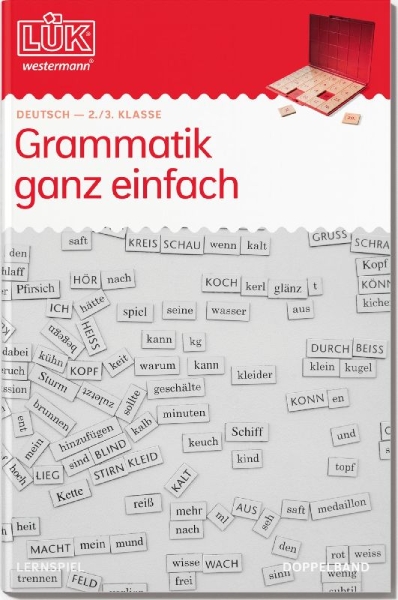 Buchcover und Innenansicht für das Buch: LÜK. Deutsch. Grammatik ganz einfach. 2. Klasse