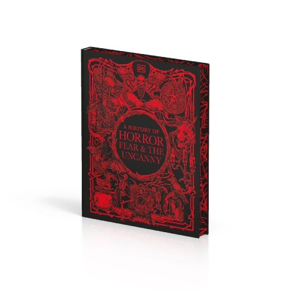 Buchcover und Innenansicht für das Buch: A History of Horror, Fear, and the Uncanny