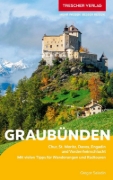 Buchcover und Innenansicht für das Buch: TRESCHER Reiseführer Graubünden