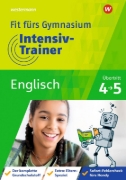 Buchcover und Innenansicht für das Buch: Fit fürs Gymnasium - Intensiv-Trainer. Übertritt 4 / 5 Englisch