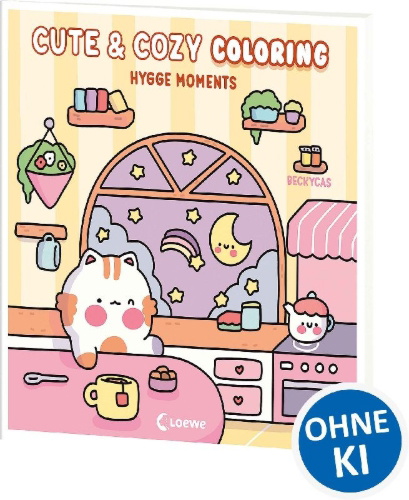 Buchcover und Innenansicht für das Buch: Pétits Bonheurs - Cozy