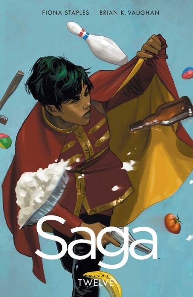 Buchcover und Innenansicht für das Buch: Saga Volume 12