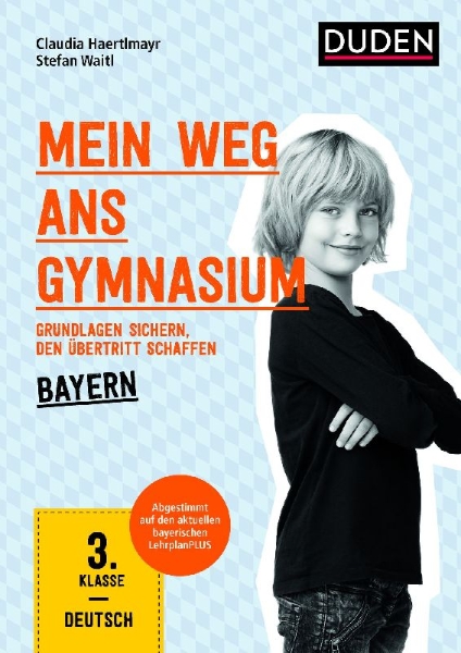 Buchcover und Innenansicht für das Buch: Mein Weg ans Gymnasium - Deutsch 3. Klasse - Bayern