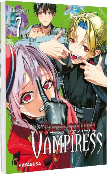 Buchcover und Innenansicht für das Buch: Boku no Noroi no Kyuketsuki