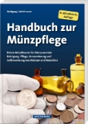 Buchcover und Innenansicht für das Buch: Handbuch zur Münzpflege