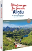 Buchcover und Innenansicht für das Buch: Wanderungen für Senioren Allgäu