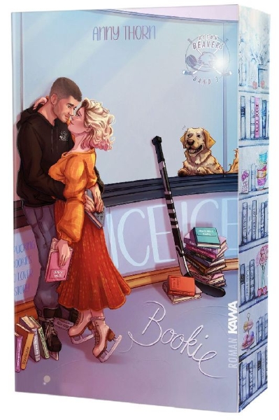 Buchcover und Innenansicht für das Buch: Ice Ice Bookie