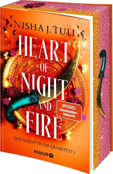 Buchcover und Innenansicht für das Buch: Heart of Night and Fire