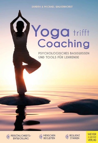 Buchcover und Innenansicht für das Buch: Yoga trifft Coaching