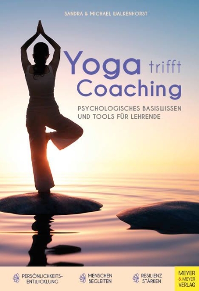Buchcover und Innenansicht für das Buch: Yoga trifft Coaching