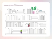 Buchcover und Innenansicht für das Buch: Mein Buchjournal. One Book a Day keeps reality away