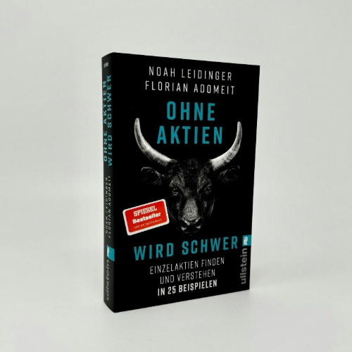 Buchcover und Innenansicht für das Buch: Ohne Aktien Wird Schwer