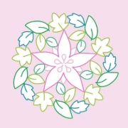 Buchcover und Innenansicht für das Buch: Mein erstes Mandala-Malbuch Frühling