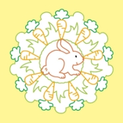 Buchcover und Innenansicht für das Buch: Mein erstes Mandala-Malbuch Frühling