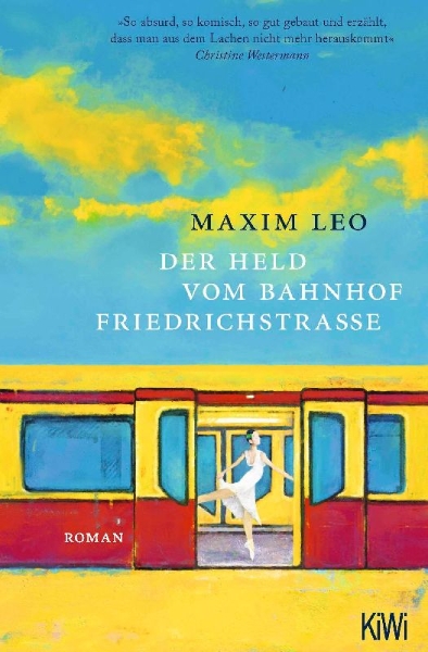 Buchcover und Innenansicht für das Buch: Der Held vom Bahnhof Friedrichstraße
