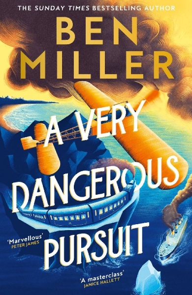 Buchcover und Innenansicht für das Buch: A Very Dangerous Pursuit