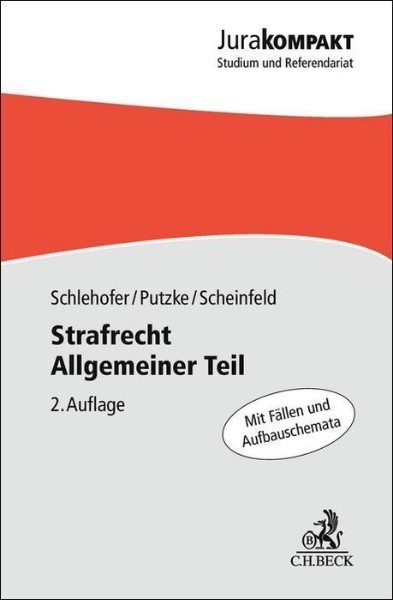 Buchcover und Innenansicht für das Buch: Strafrecht Allgemeiner Teil. Strafrecht AT