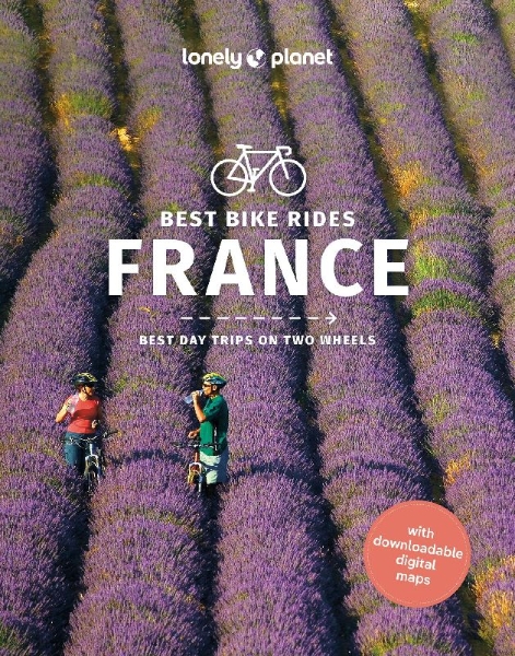 Buchcover und Innenansicht für das Buch: Lonely Planet Best Bike Rides France