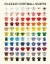 Buchcover und Innenansicht für das Buch: Classic Football Shirts