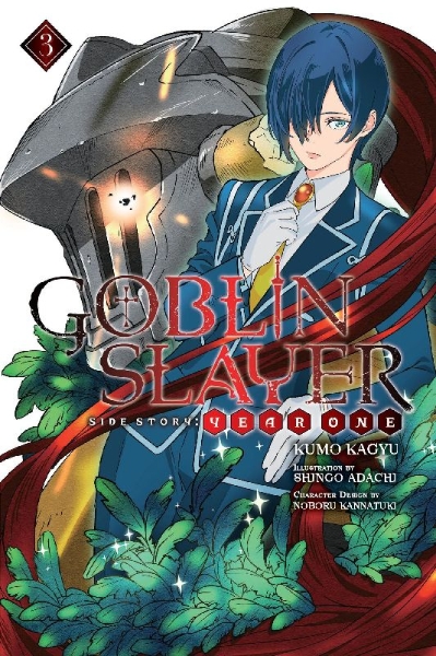 Buchcover und Innenansicht für das Buch: Goblin Slayer Side Story: Year One, Vol. 3 (Light Novel)