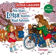 Buchcover und Innenansicht für das Buch: Visst kan Lotta cykla