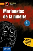 Buchcover und Innenansicht für das Buch: Marionetas de la muerte