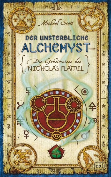 Buchcover und Innenansicht für das Buch: The Secrets of the Immortal Nicholas Flamel - The Alchemyst #1 von 6