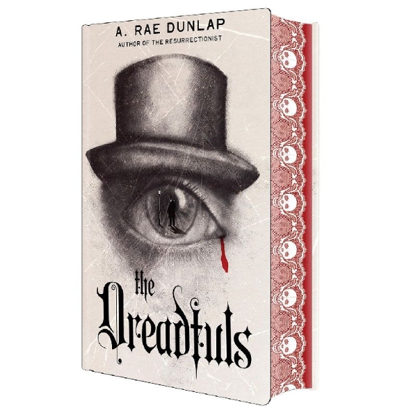 Buchcover und Innenansicht für das Buch: The Dreadfuls: Deluxe Stenciled Edges