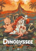 Buchcover und Innenansicht für das Buch: Dinodyssée 2