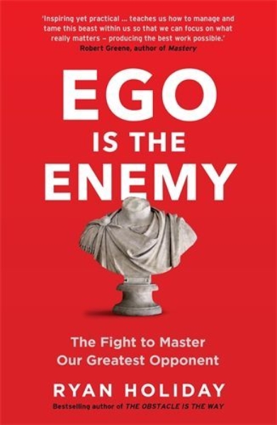 Buchcover und Innenansicht für das Buch: Ego is the Enemy