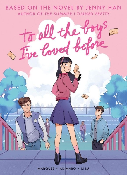 Buchcover und Innenansicht für das Buch: To All the Boys I've Loved Before (Graphic Novel Edition)