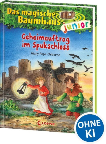 Buchcover und Innenansicht für das Buch: Haunted Castle on Hallows Eve