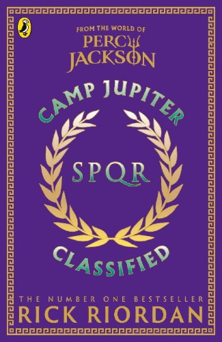 Buchcover und Innenansicht für das Buch: Camp Jupiter Classified