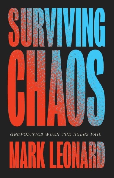 Buchcover und Innenansicht für das Buch: Surviving Chaos: Geopolitics When the Rules Fail