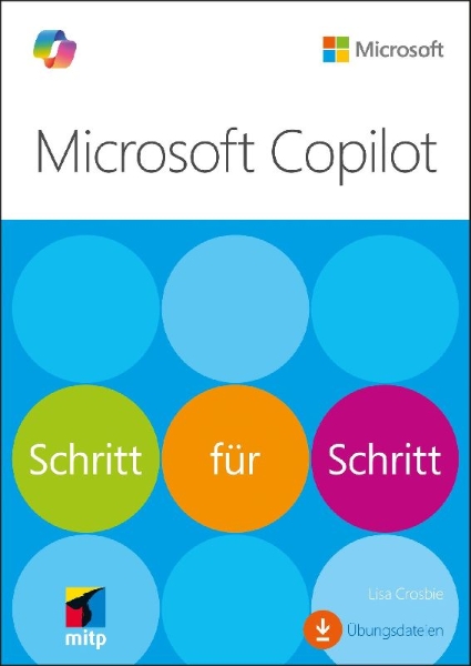 Buchcover und Innenansicht für das Buch: Microsoft Copilot