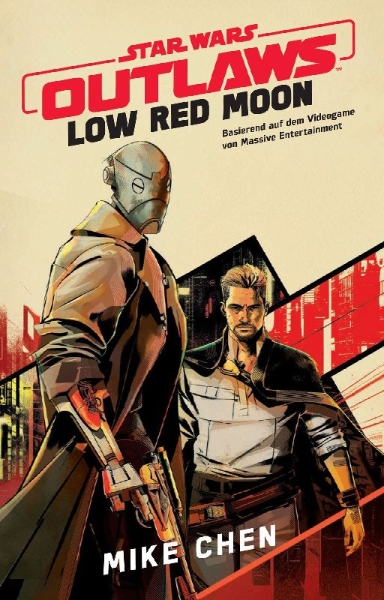 Buchcover und Innenansicht für das Buch: Star Wars Outlaws: Low Red Moon