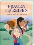 Buchcover und Innenansicht für das Buch: Frauen auf Reisen. Von der Freiheit unterwegs zu sein
