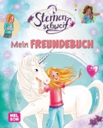 Buchcover und Innenansicht für das Buch: Sternenschweif: Mein Freundebuch