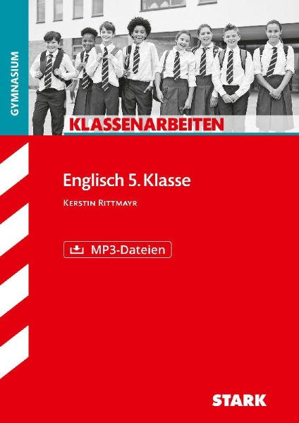Buchcover und Innenansicht für das Buch: STARK Klassenarbeiten Gymnasium - Englisch 5. Klasse