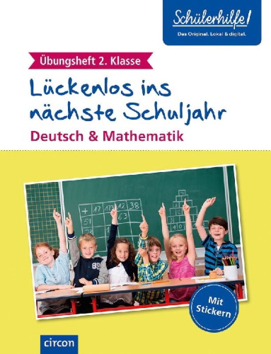 Buchcover und Innenansicht für das Buch: Übungsheft 2. Klasse - Deutsch & Mathematik