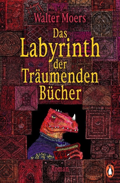 Buchcover und Innenansicht für das Buch: Das Labyrinth der Träumenden Bücher