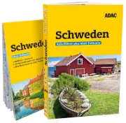 Buchcover und Innenansicht für das Buch: ADAC Reiseführer plus Schweden