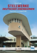 Buchcover und Innenansicht für das Buch: Stellwerke deutscher Eisenbahnen