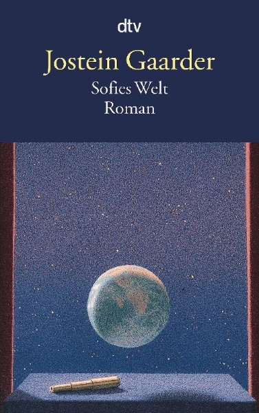 Buchcover und Innenansicht für das Buch: Sofies Welt